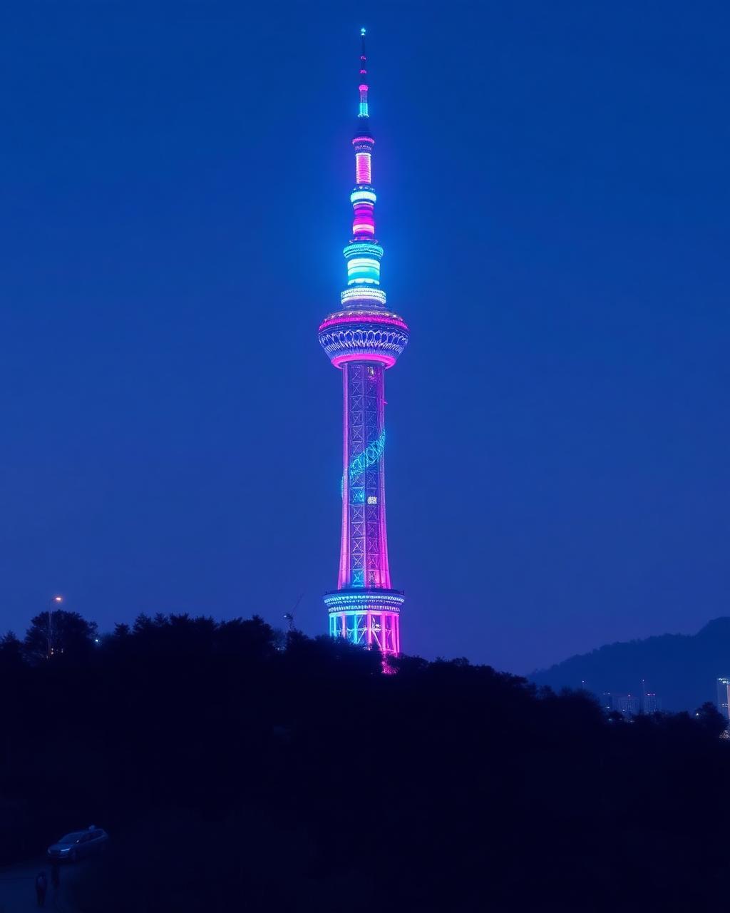 남산공원 백범광장- 서울한양도성 성곽